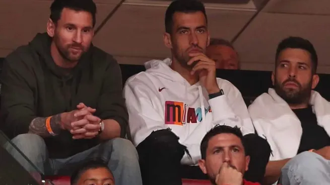 Lionel Messi asistió al partido de Miami Heat y revolucionó la NBA