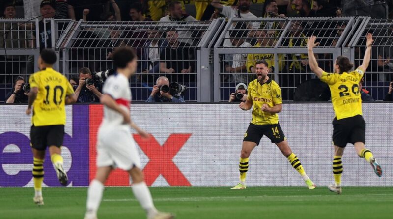Champions League: Borussia Dortmund le ganó la ida a París Saint German
