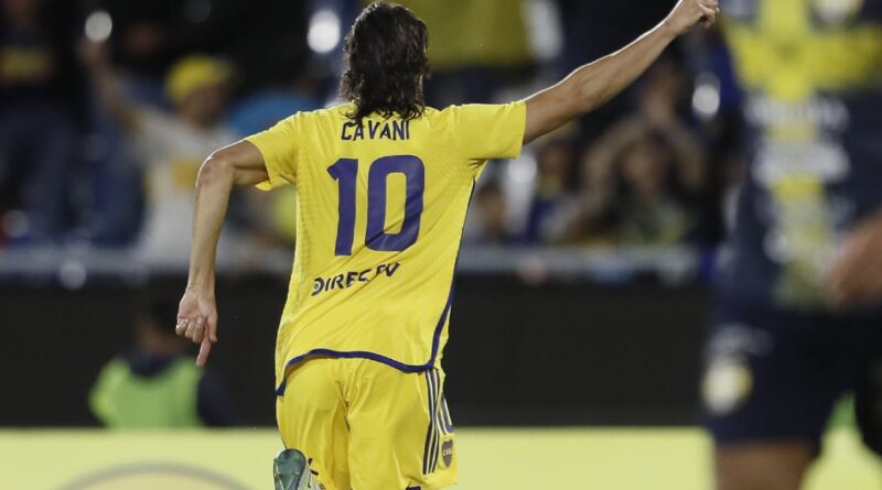Boca le ganó en Paraguay a Sportivo Trinidense en la ultima con gol de Cavani