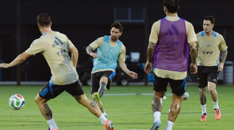 Messi volvió a la Selección para jugar el amistoso ante Puerto Rico