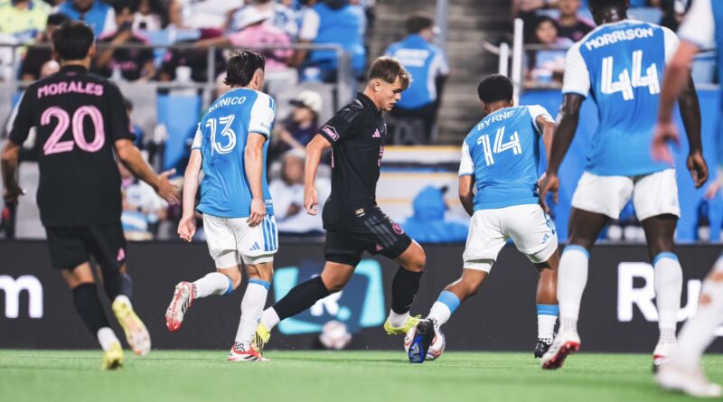 Inter Miami empató 0-0 con Charlotte sin Messi ni De Paul