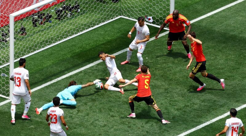 Bélgica no pudo con Irán en el debut de Darío Herrera en el Mundial