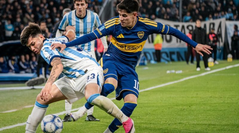 Racing y Boca alternaron buenas y malas en Avellaneda