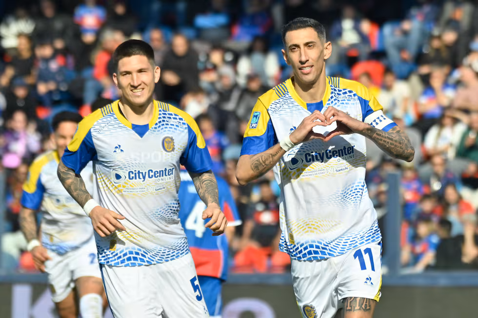Rosario Central volvió al triunfo con un penal de Di María