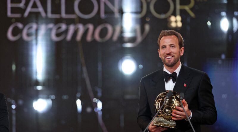 Harry Kane dio la sorpresa y se quedó con el Balón de Oro 2026