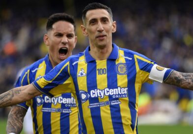 Rosario Central se lució en Arroyito y goleó a Independiente Rivadavia de la mano de Di María
